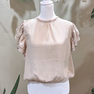 Chocolate U.S.A Blouse Sz Lg